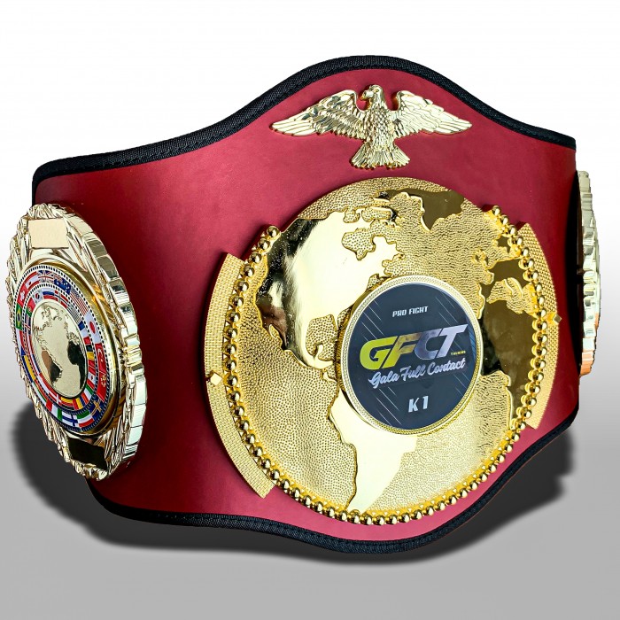 GOLD PRO018 CUSTOMISED CHAMPIONSHIP BELT  ***BEST SELLER***